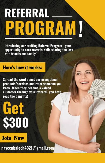 sample referral flyers.
